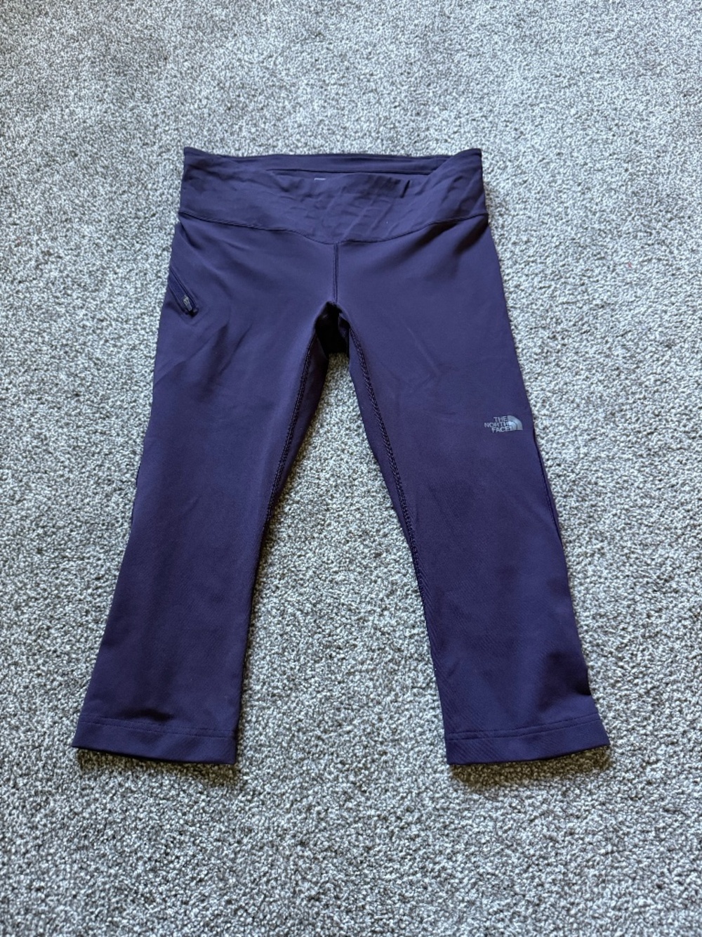 The North Face Purple Leggings w/ Drawstring